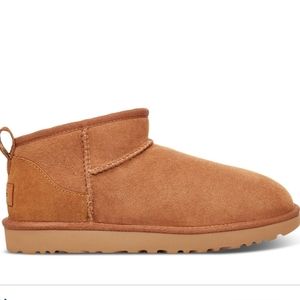 UGG |Dark Brown Ultra Mini Uggs, size 10
